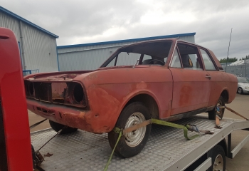 Cortina 2 Door Rolling Shell - LHD